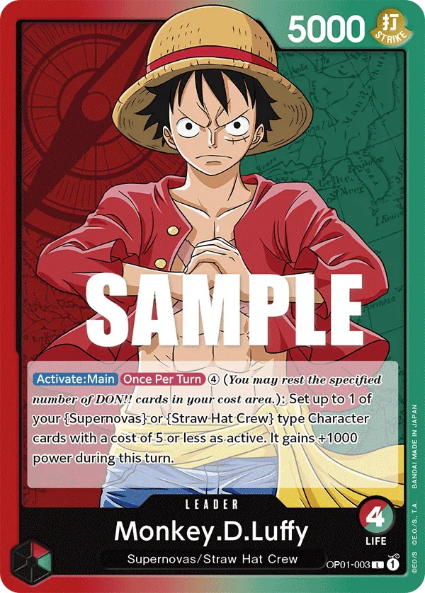 Monkey D. Luffy Leader